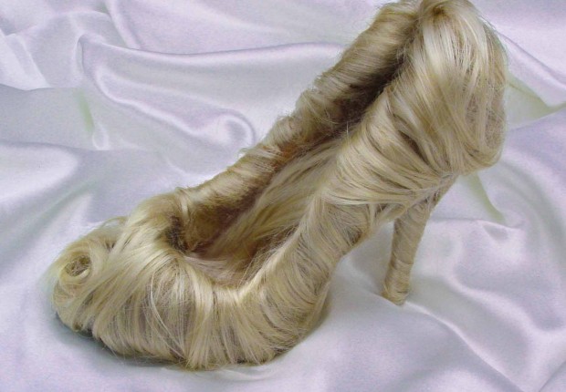 tortured soles / blonde shoe