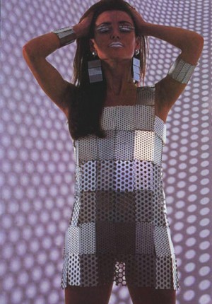 Anne Tilby metal mesh dress